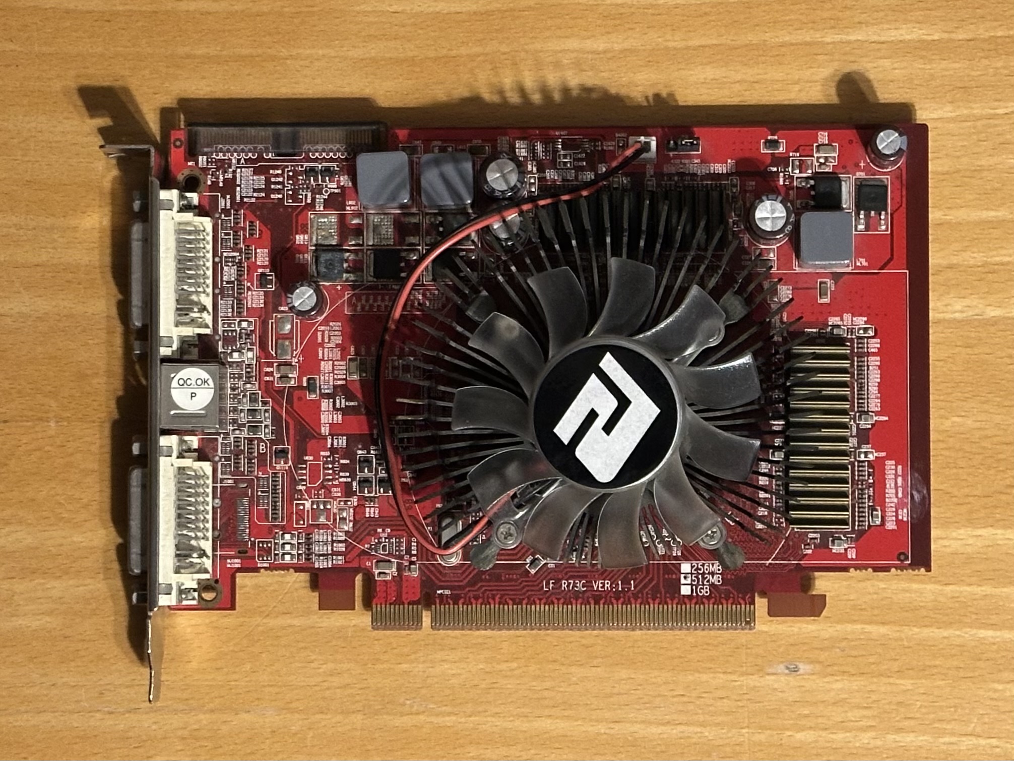 PowerColor Radeon HD 4670 front