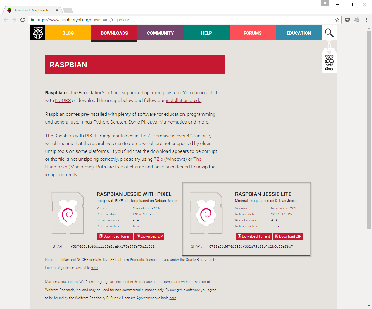raspbian root password