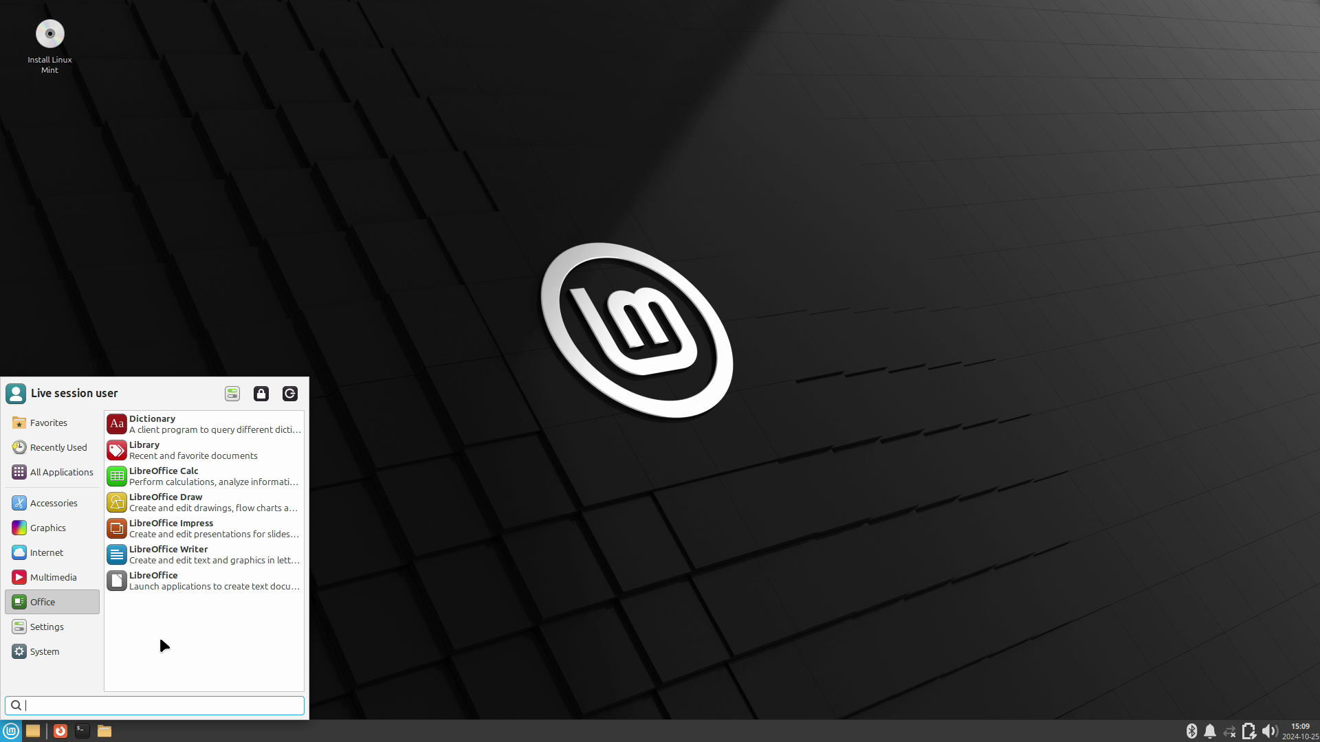 Linux Mint Xfce Desktop