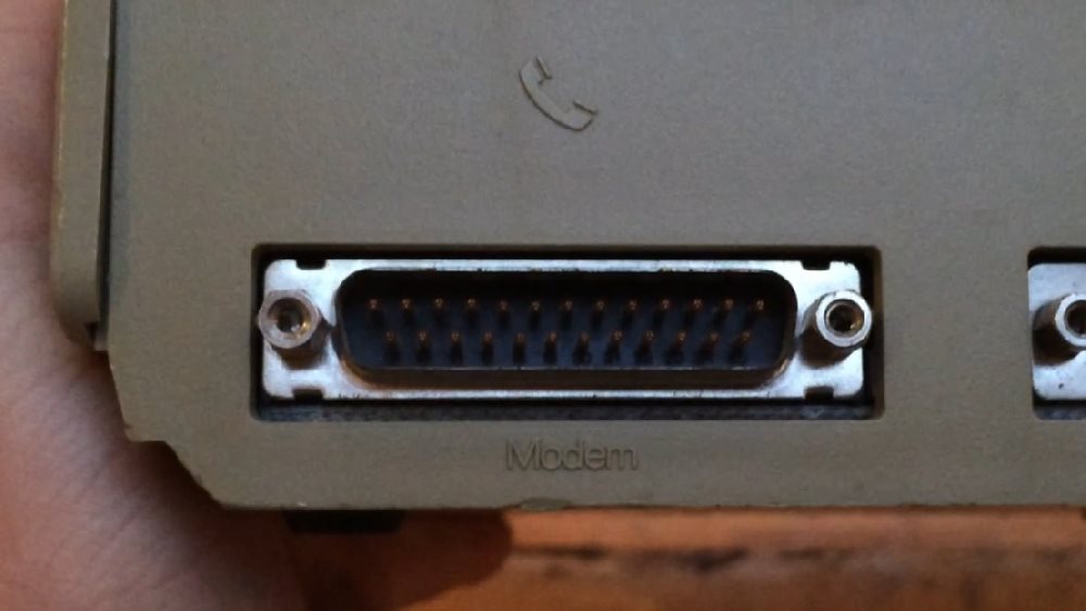 Atari ST 25-pin serial/RS232 port