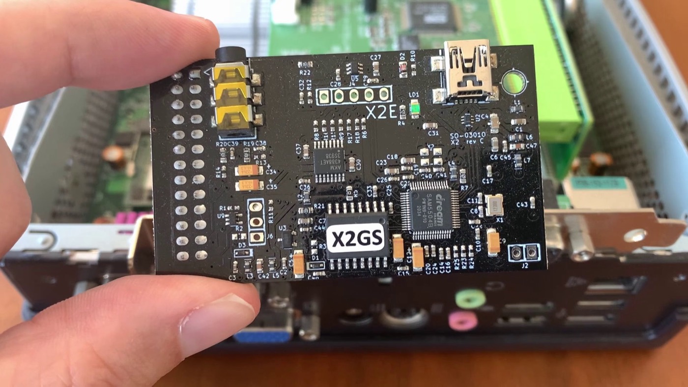 DreamBlaster X2GS wavetable daughterboard