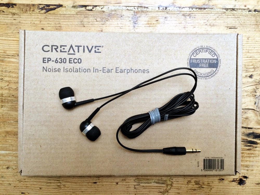 Creative EP-630 Noise Isolating Earphones Are the Best
