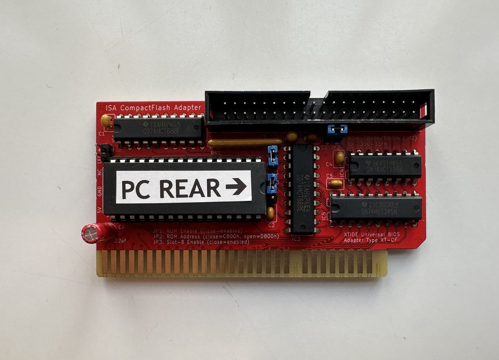 My TexElec-manufactured Lo-tech XT-CF adapter