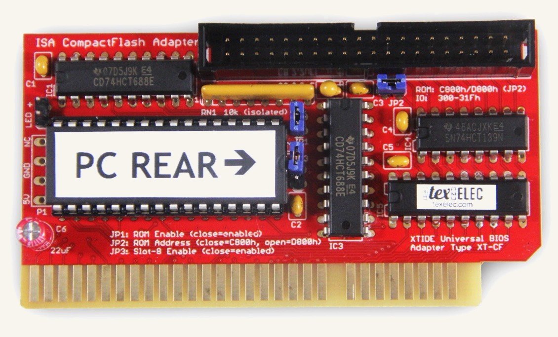 Getting XTIDE Working on the Amstrad PC1640