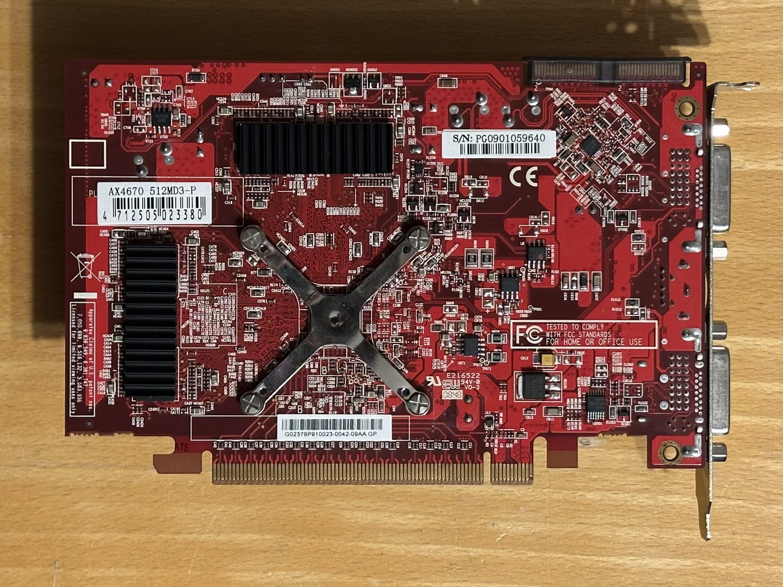 PowerColor Radeon HD 4670, back